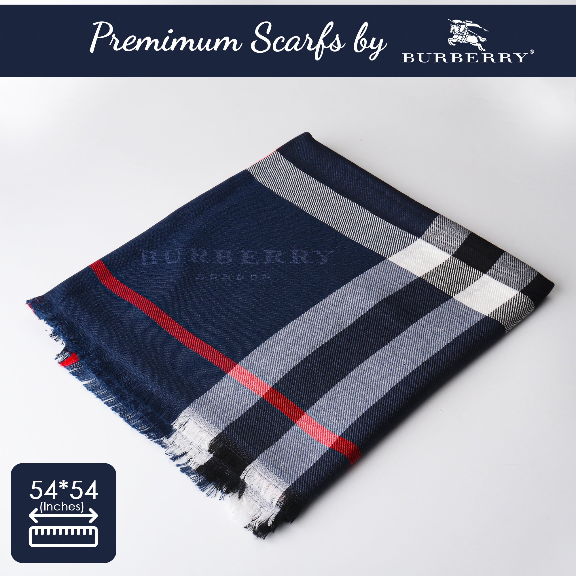 Navy Regent Shawl