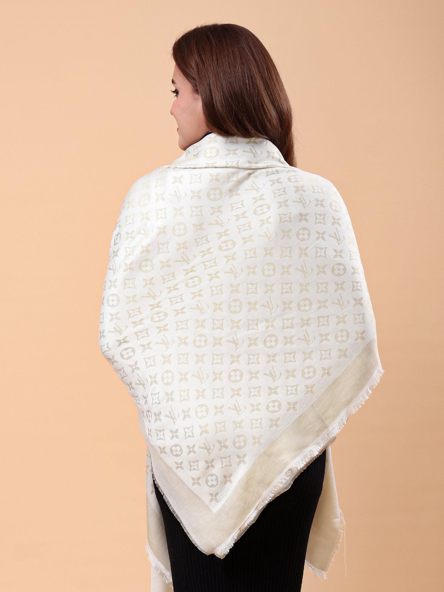 Ivory Monarque Shawl