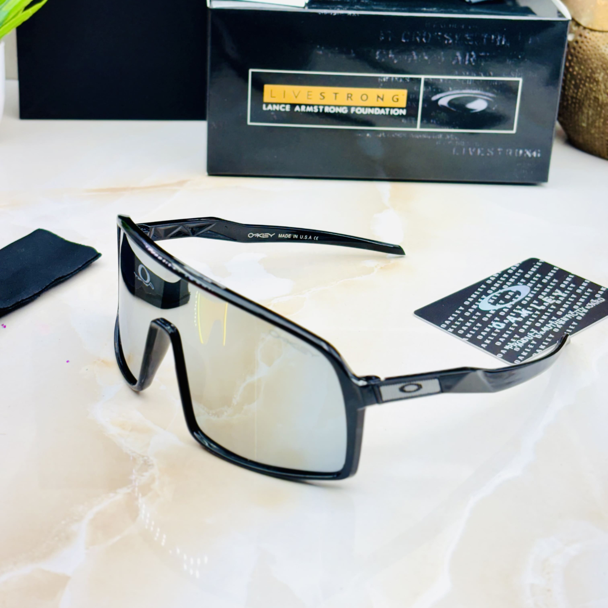 Silver Shield Sunglasses