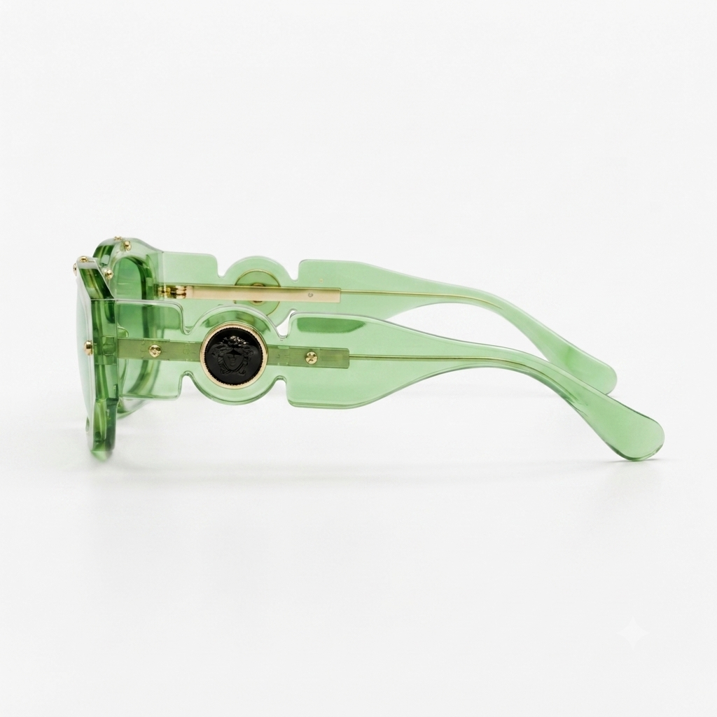 2235 Faceted Emerald Prism