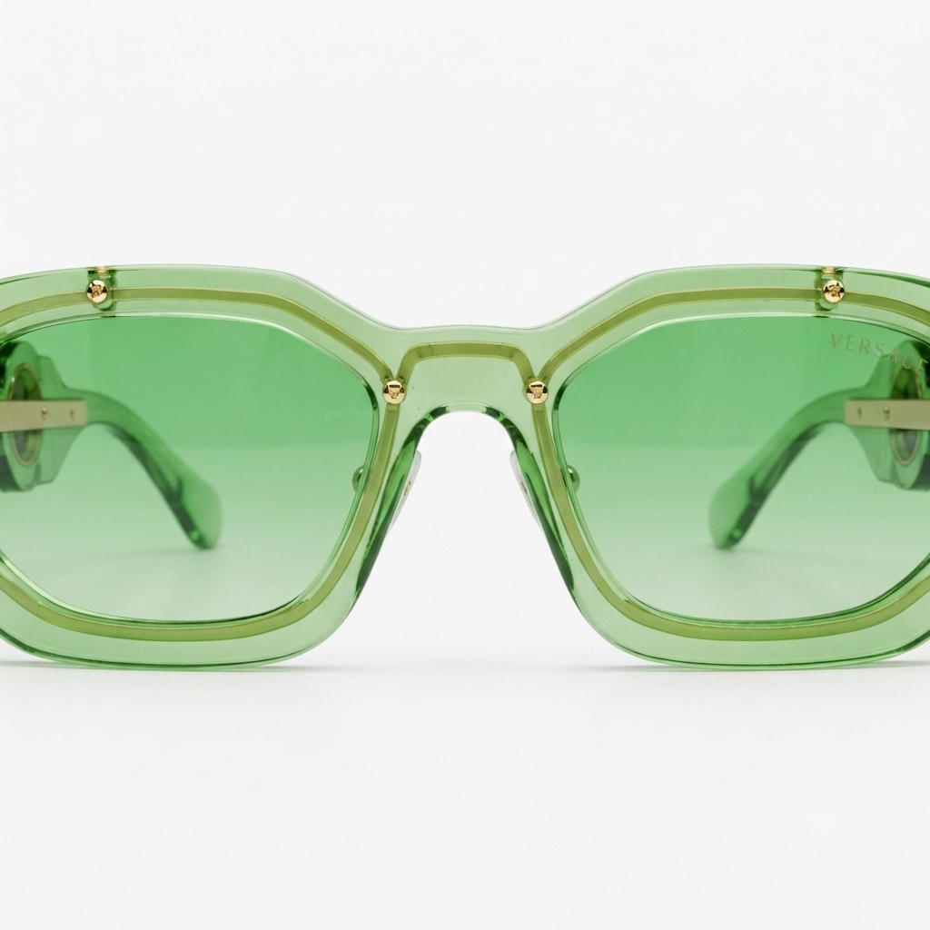 2235 Faceted Emerald Prism