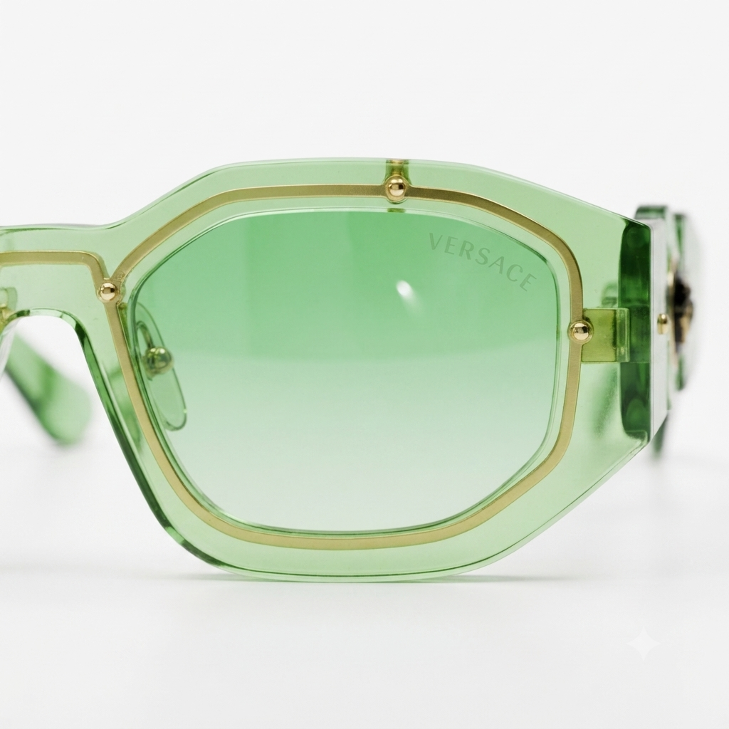2235 Faceted Emerald Prism