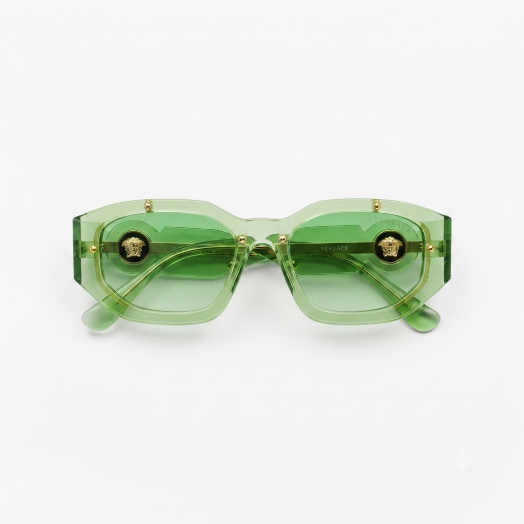 2235 Faceted Emerald Prism