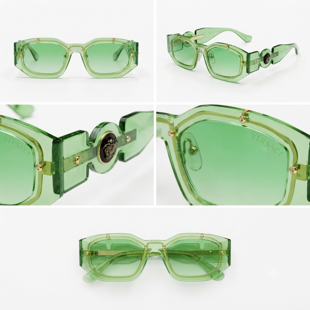 2235 Faceted Emerald Prism