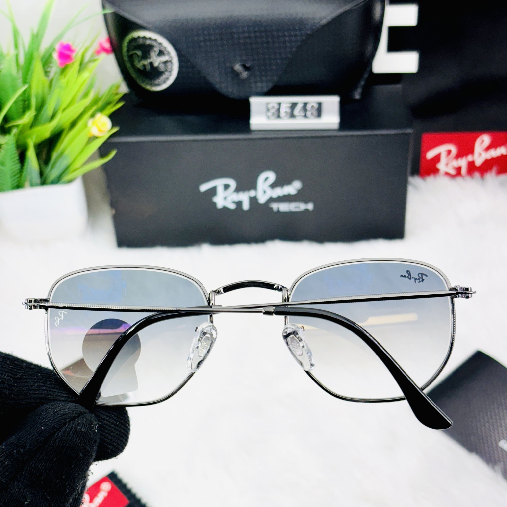 Silver Edge Sunglasses