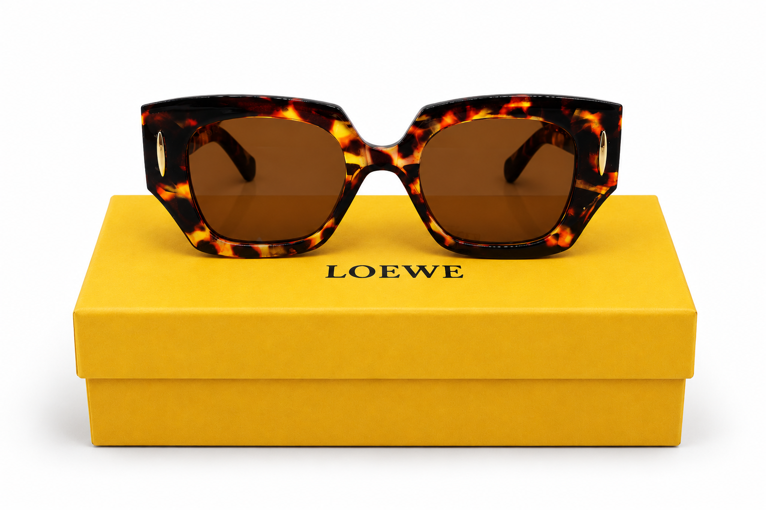 7780 Brown Tortoiseshell Sunglasses Women