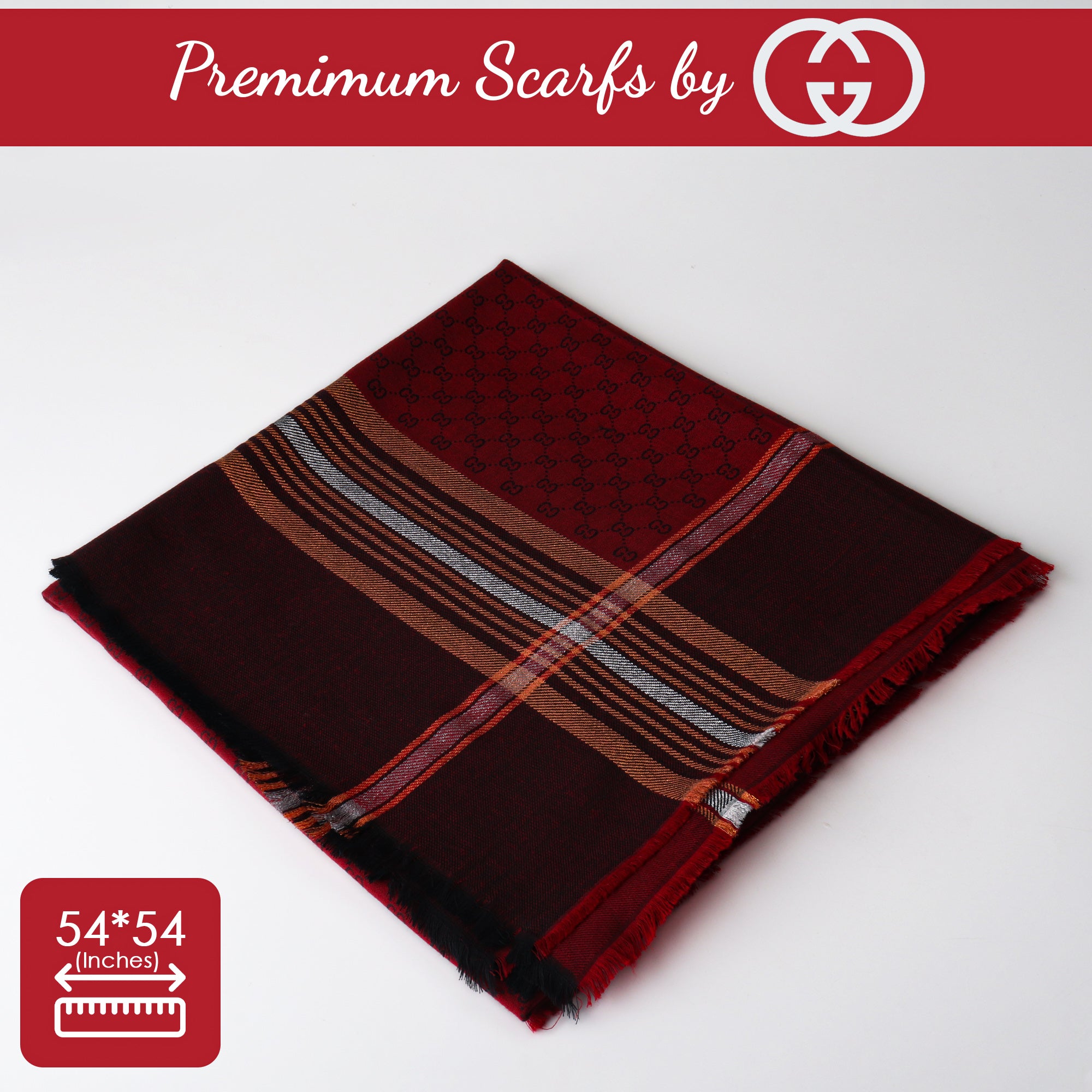 Crimson Heritage Shawl