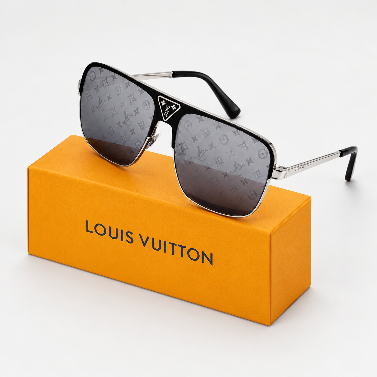 2076 Monogram Steel Aviators