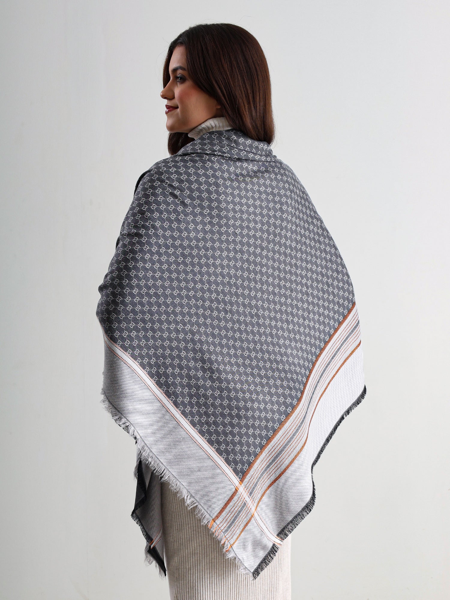 Silver Ash Shawl