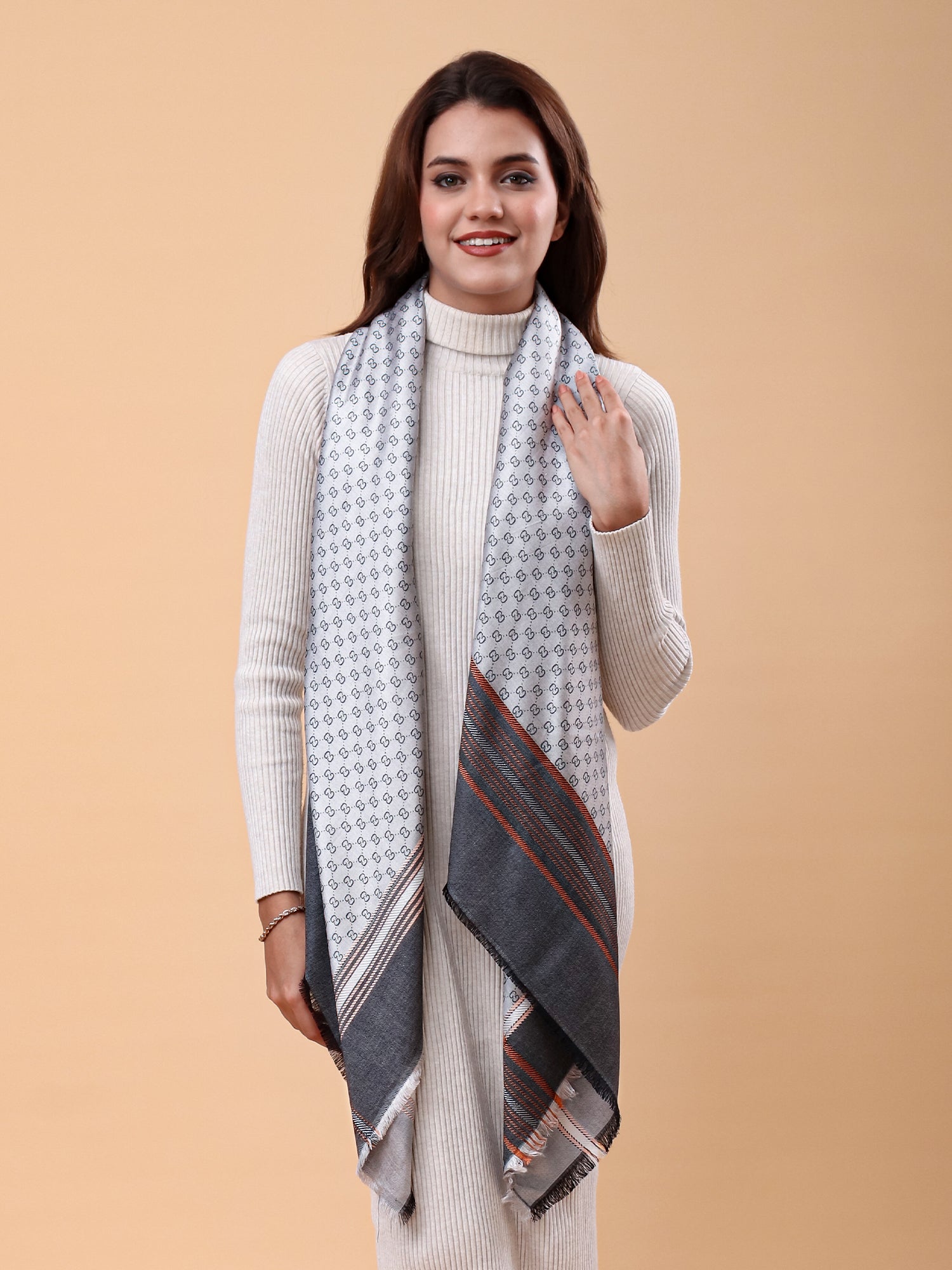 Silver Ash Shawl