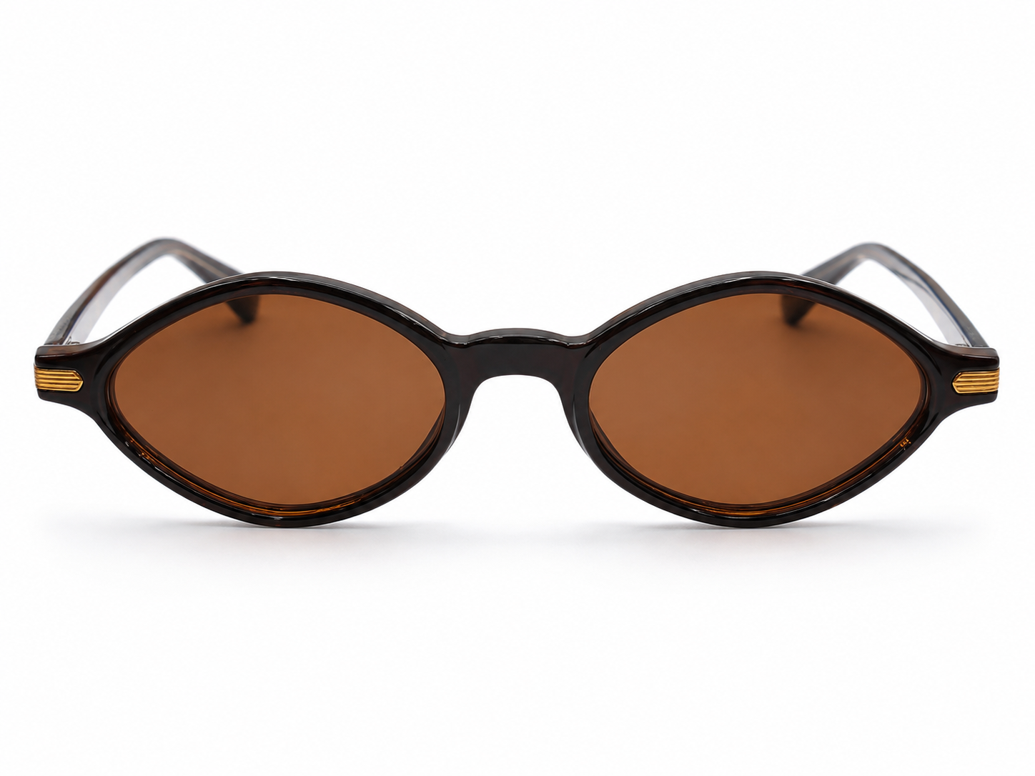 3589 Noir Oval Heritage Sunglasses