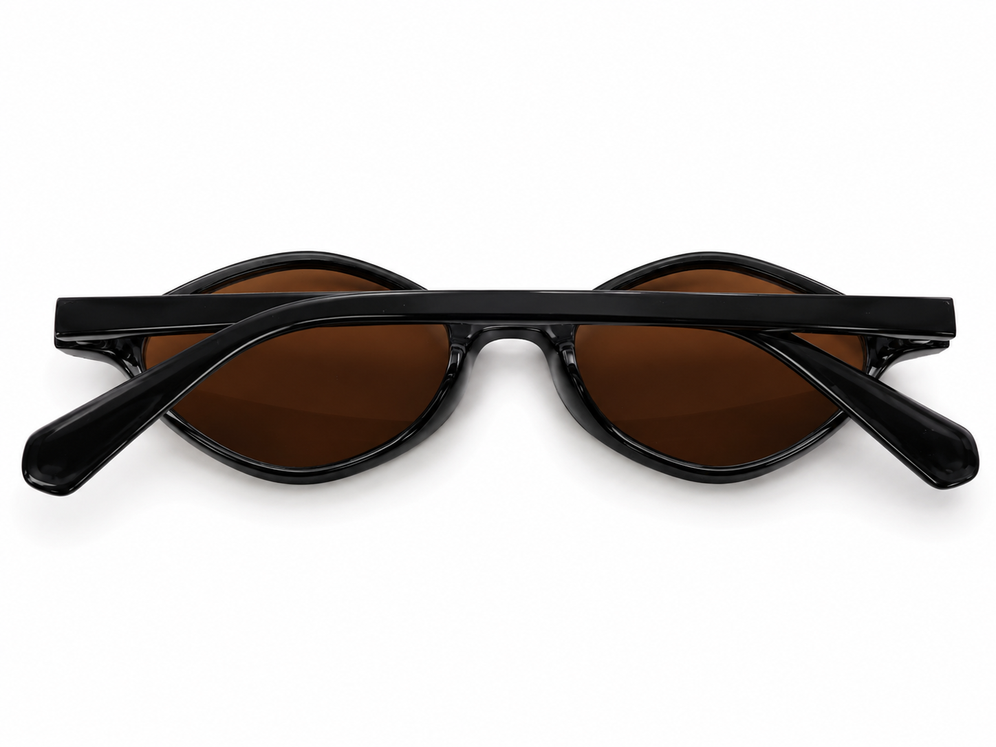 3589 Noir Oval Heritage Sunglasses