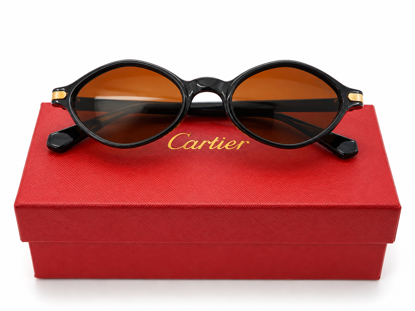 3589 Noir Oval Heritage Sunglasses