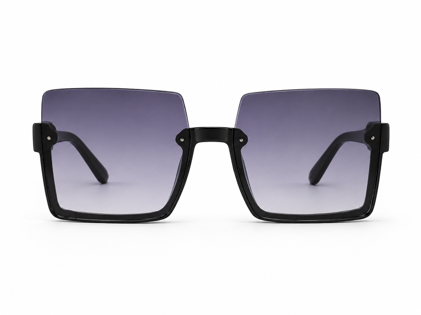 8872 Classic Noir – Square Oversized Sunglasses