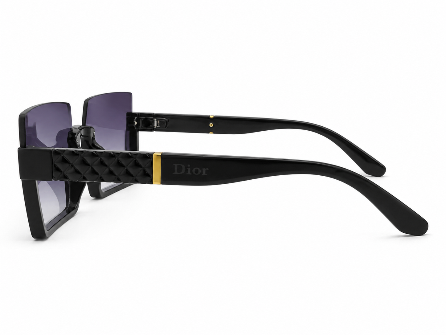 8872 Classic Noir – Square Oversized Sunglasses