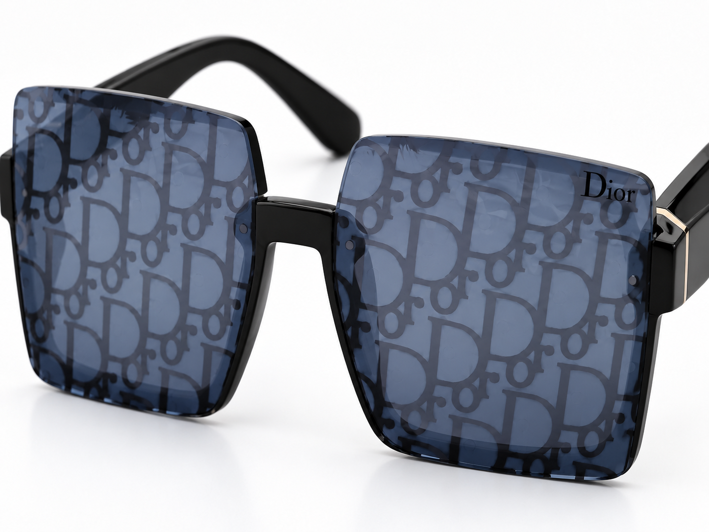 8872 Oblique Monogram – Square Oversized Sunglasses