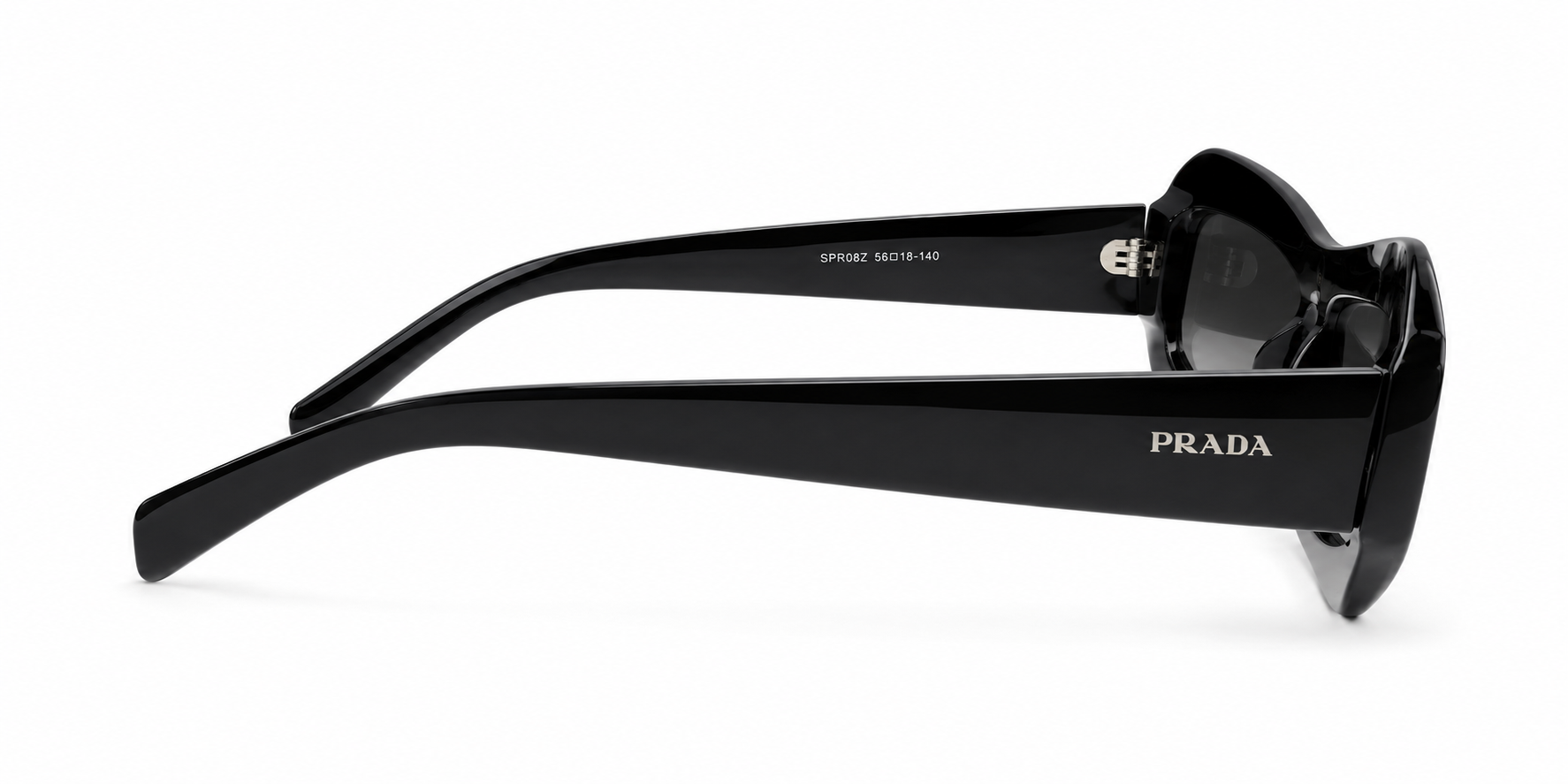 6052 Black Shield Sunglasses
