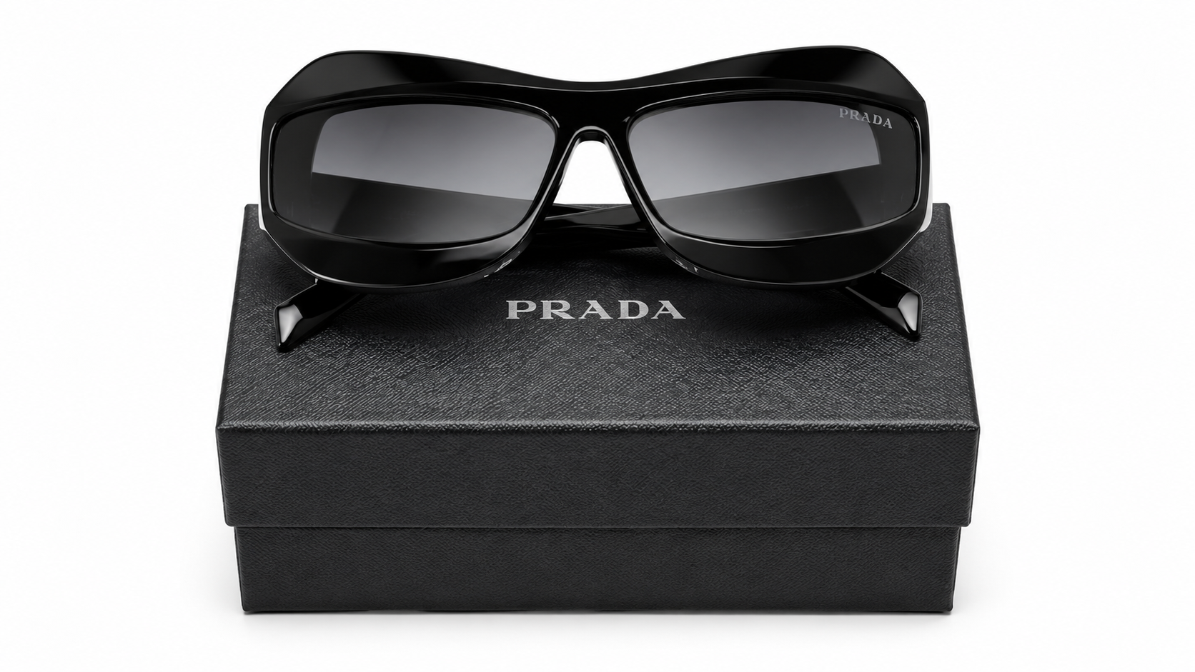 6052 Black Shield Sunglasses