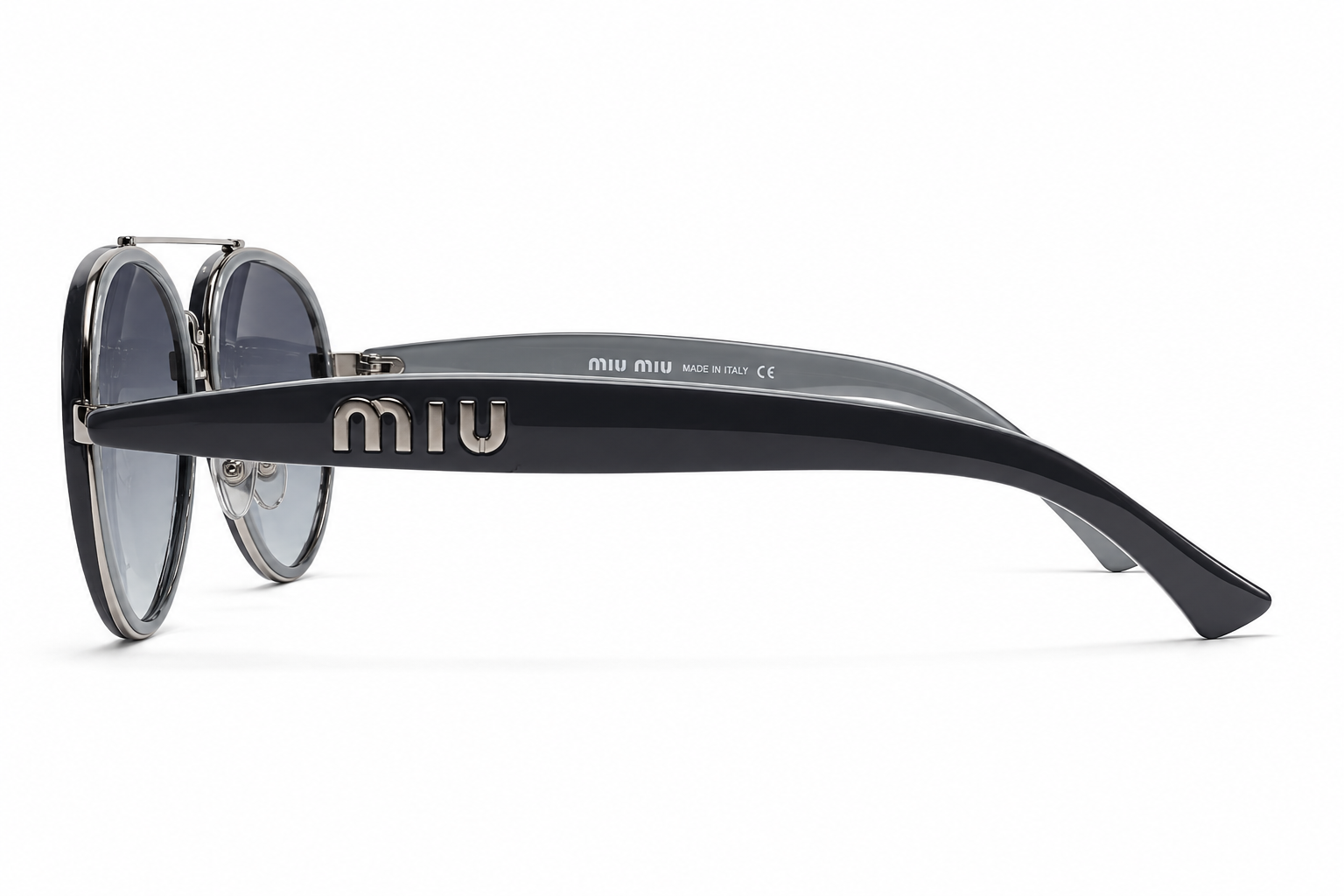 50368 Black Aviator Sunglasses