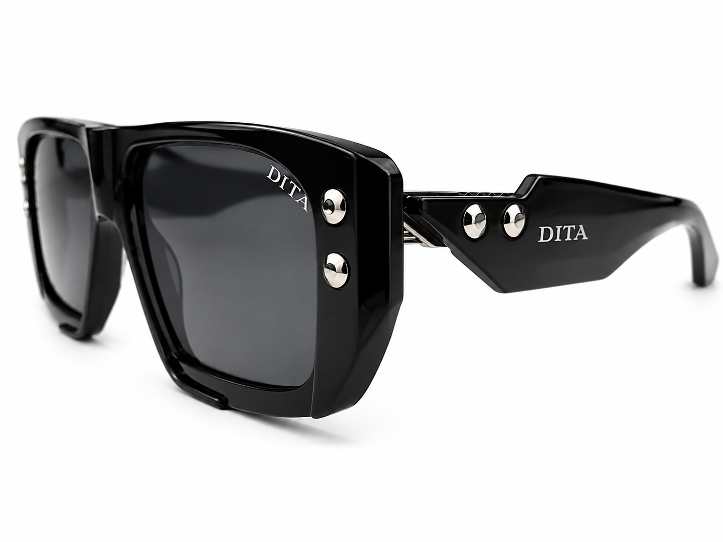 6001 – Onyx Jet Black Shield Sunglasses