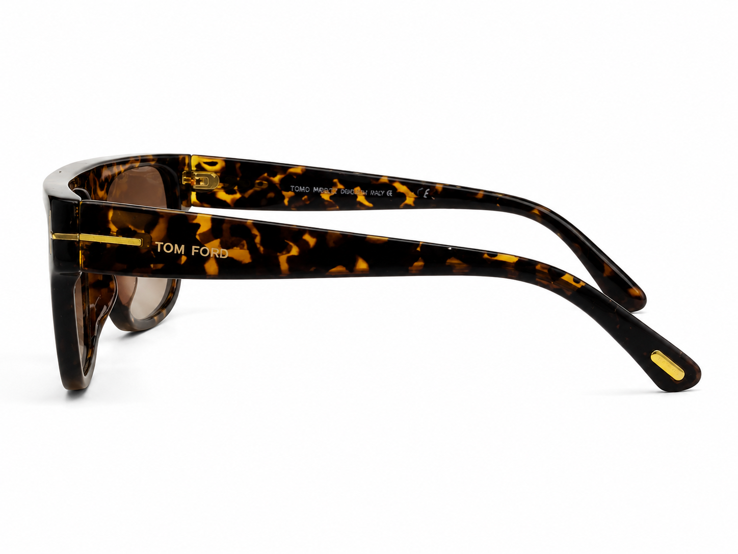 0004 Flat Top Square Sunglasses – Tortoiseshell
