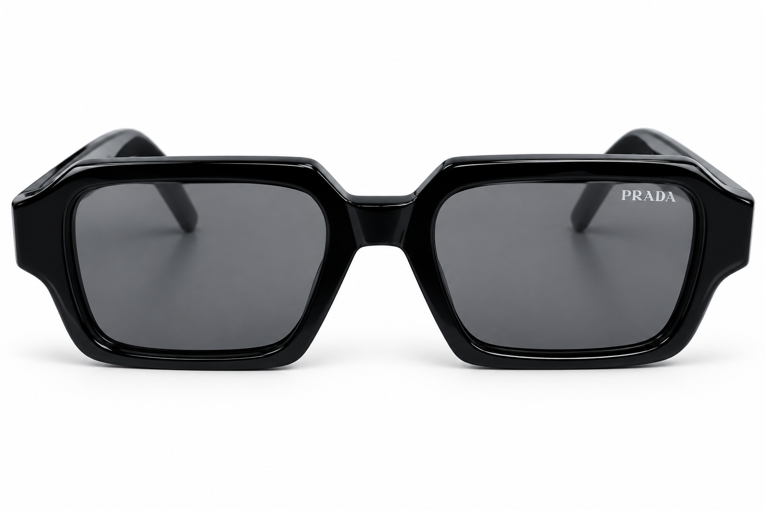 02 Symbole Black Square Sunglasses