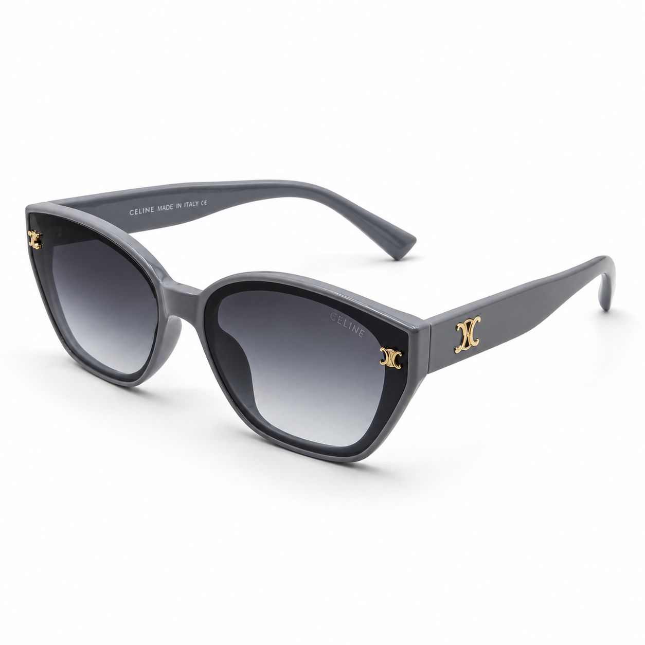 55303 Eclipse Grey Cat-Eye Sunglasses