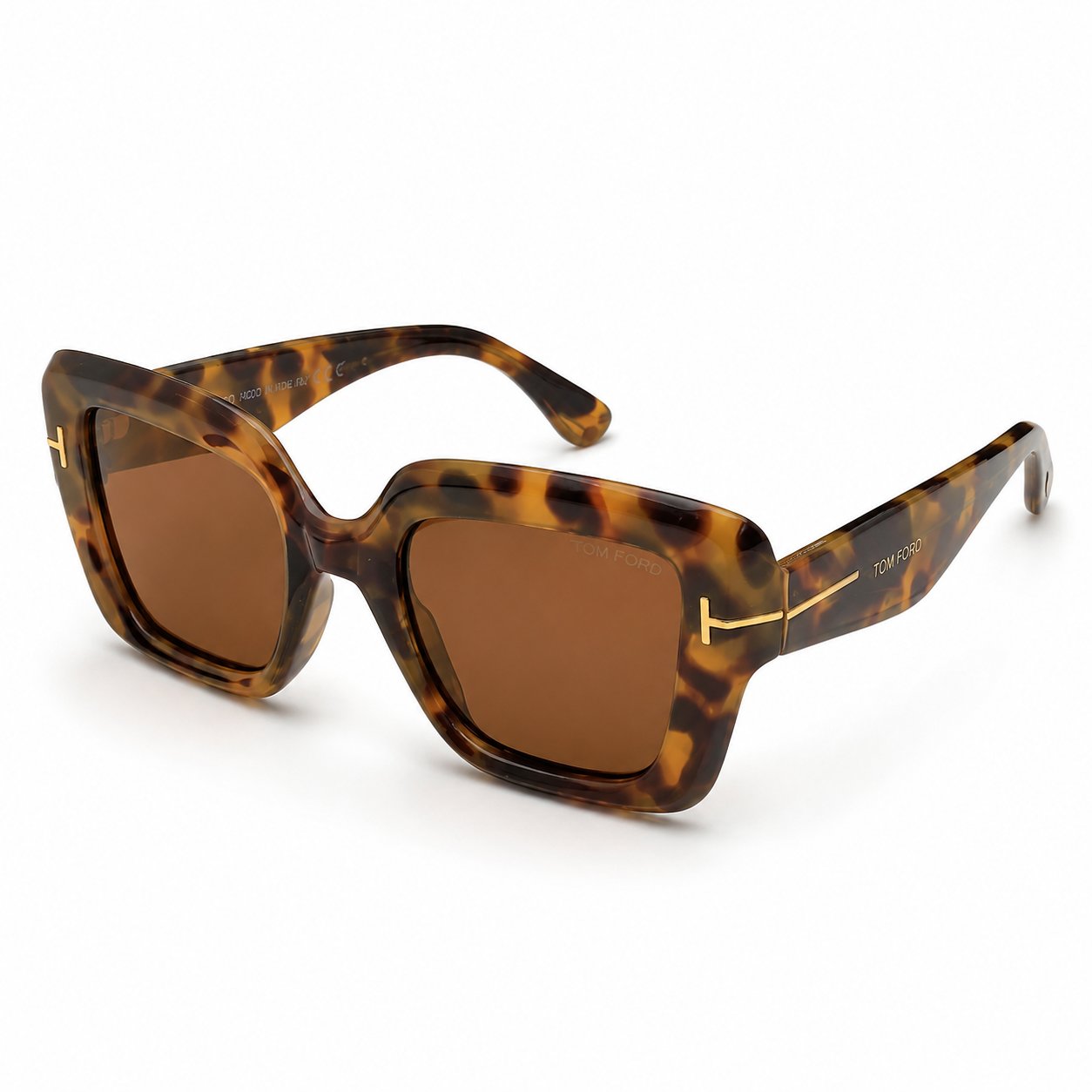Tom Ford Tortoise Shell Square Sunglasses