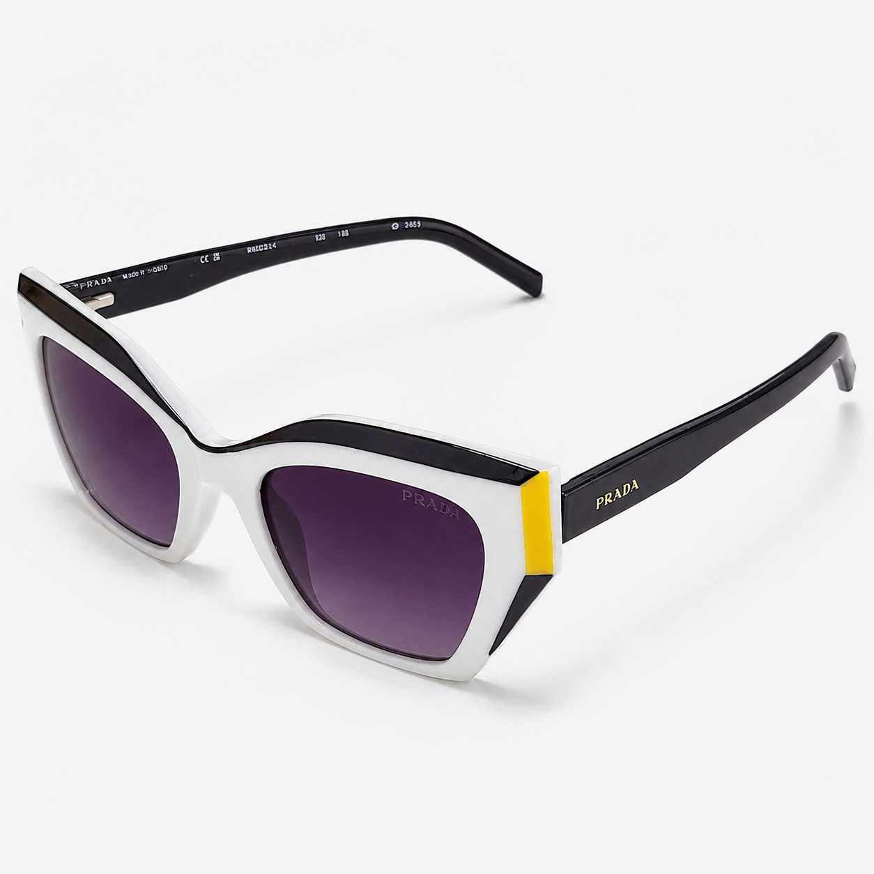 Aura Two-Tone Cat-Eye Sunglass