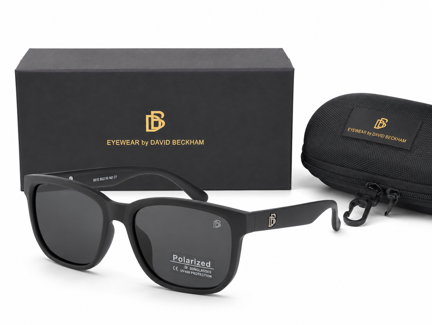 8510 Classic Black Sunglass