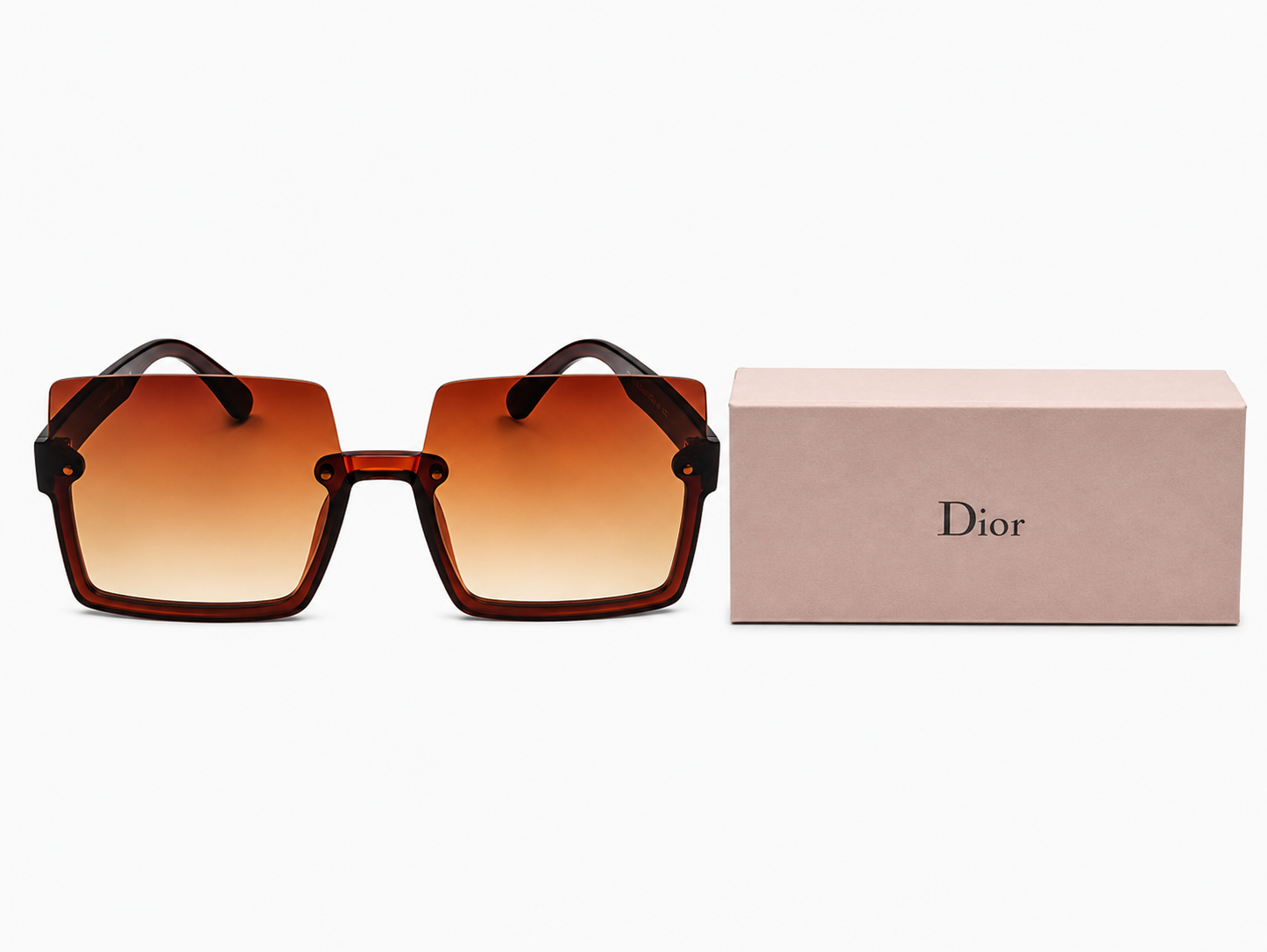 8872 Amber Luxe – Square Oversized Sunglasses