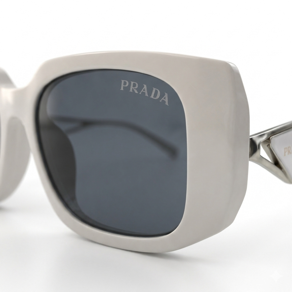 Ivory Retro Frames