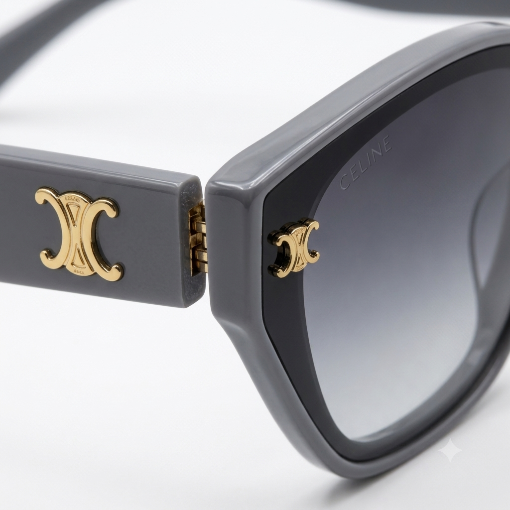 55303 Eclipse Grey Cat-Eye Sunglasses