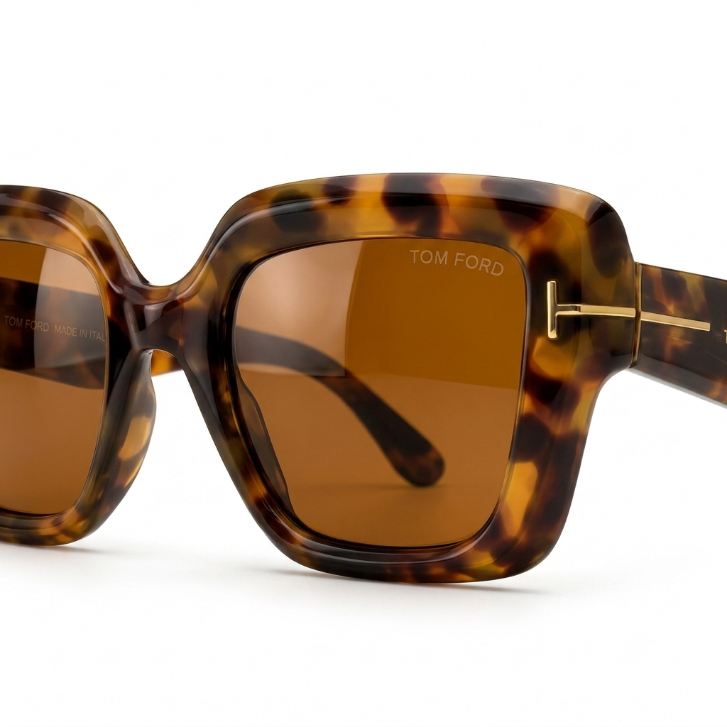 Tortoise Shell Square Sunglass