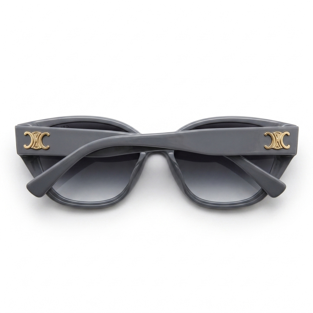 55303 Eclipse Grey Cat-Eye Sunglasses