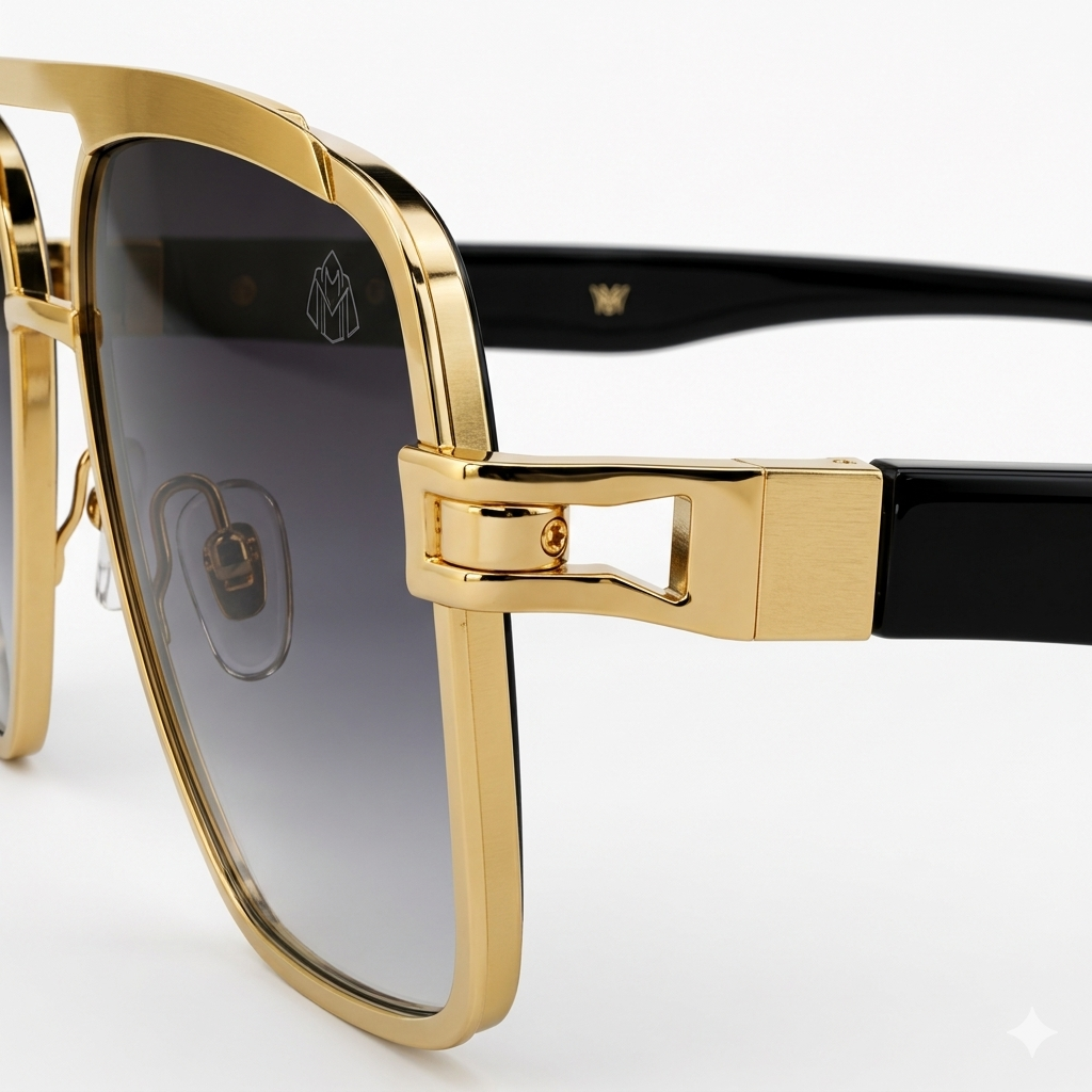 Golden Edge Aviators