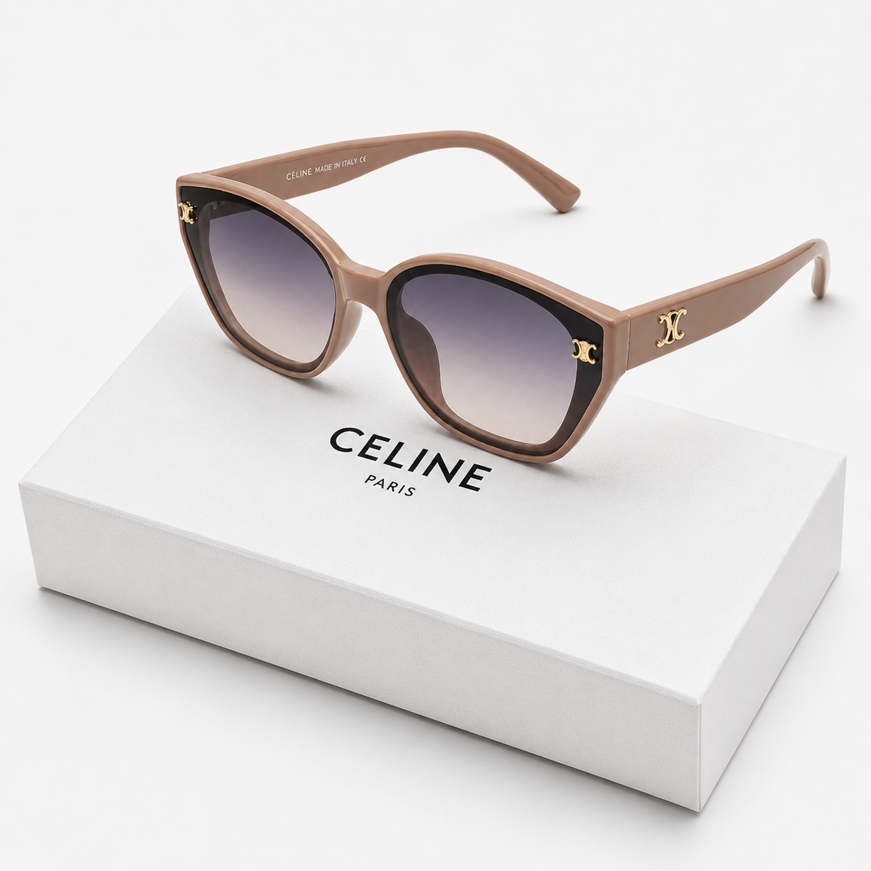 55303 Nude Cat-Eye