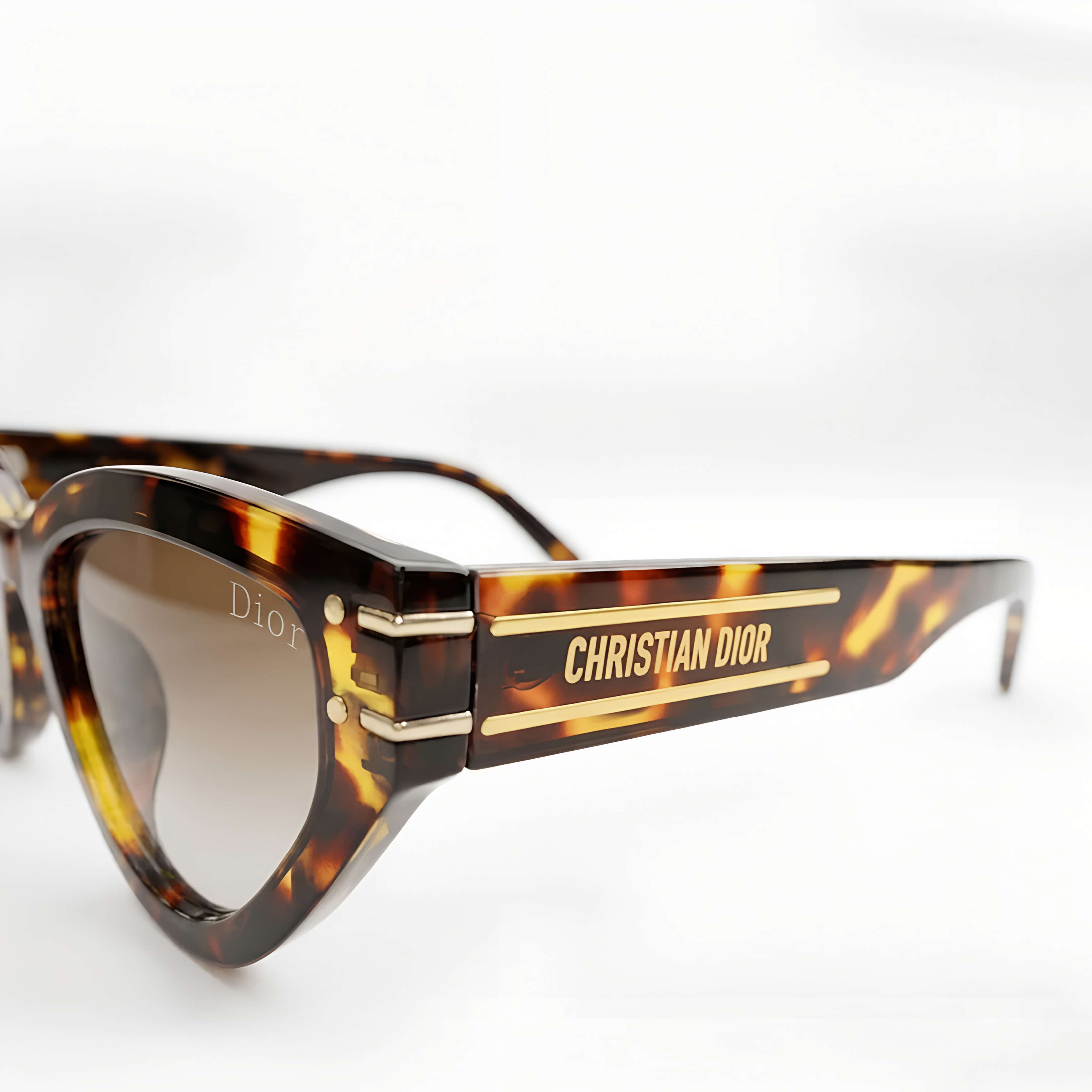 Cat-Eye Tortoiseshell Brown Sunglass