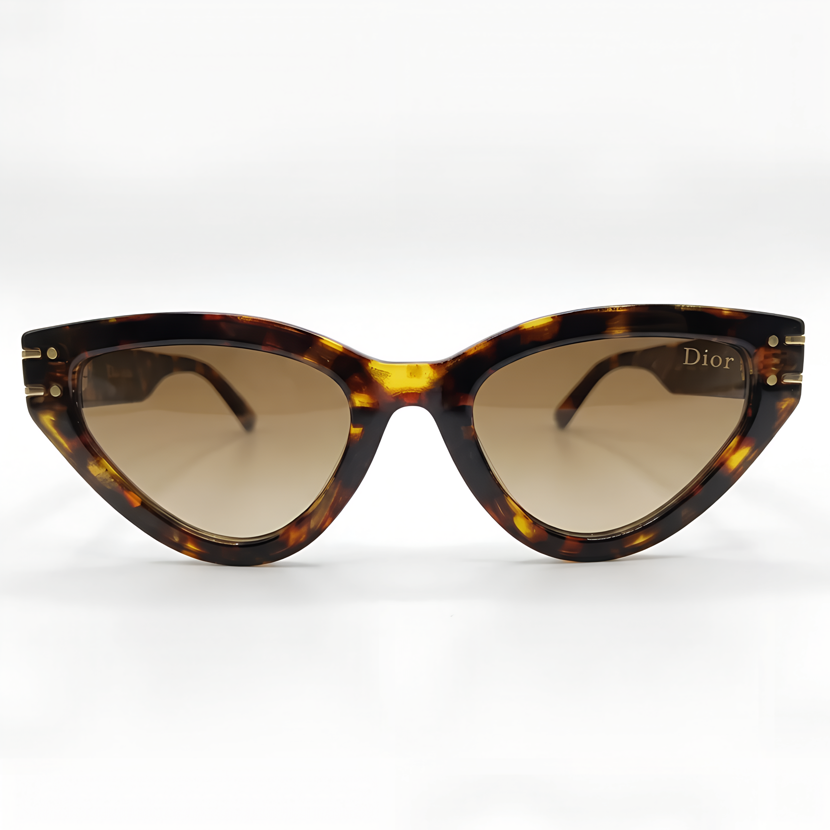 Cat-Eye Tortoiseshell Brown Sunglass