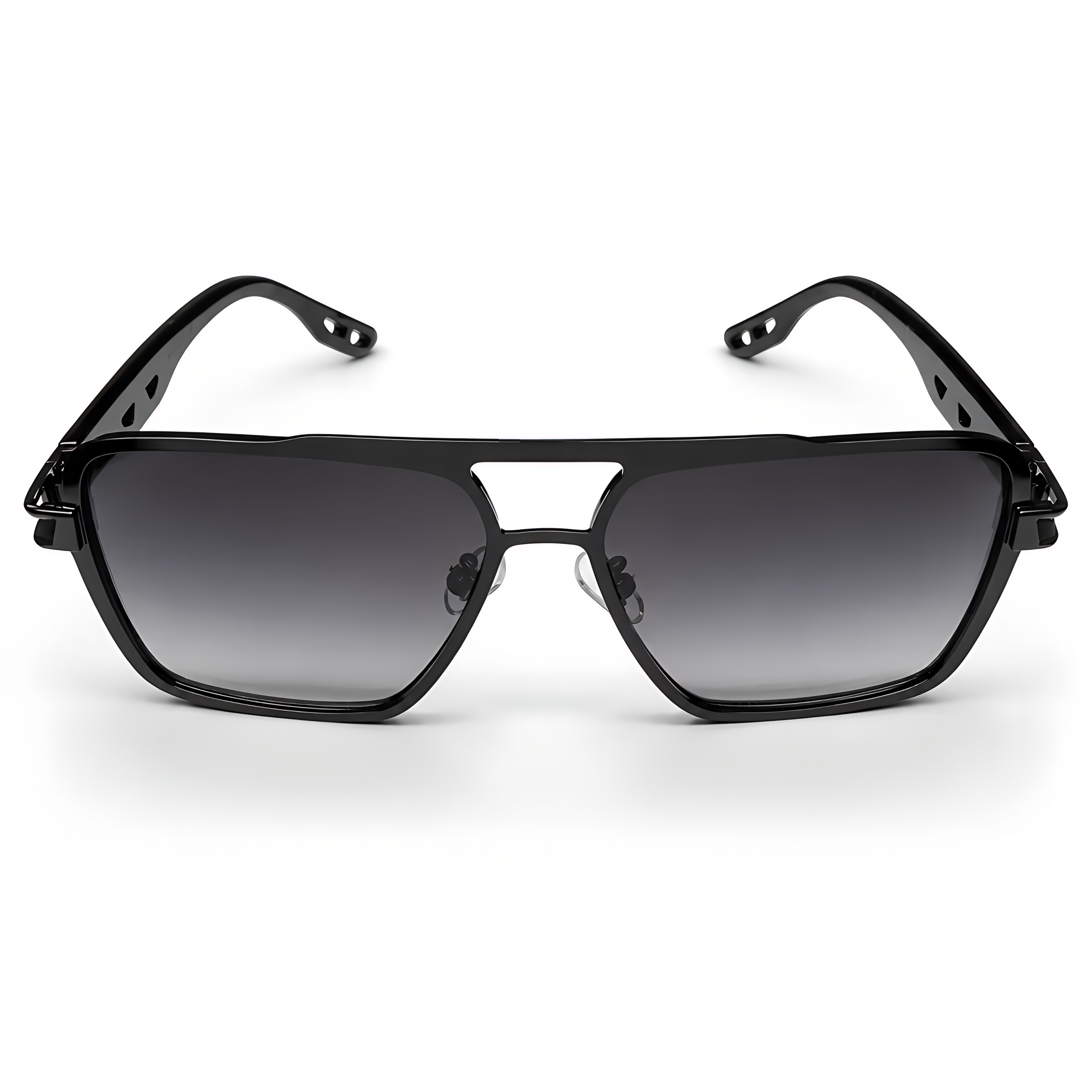 Black Edge Square Sunglass