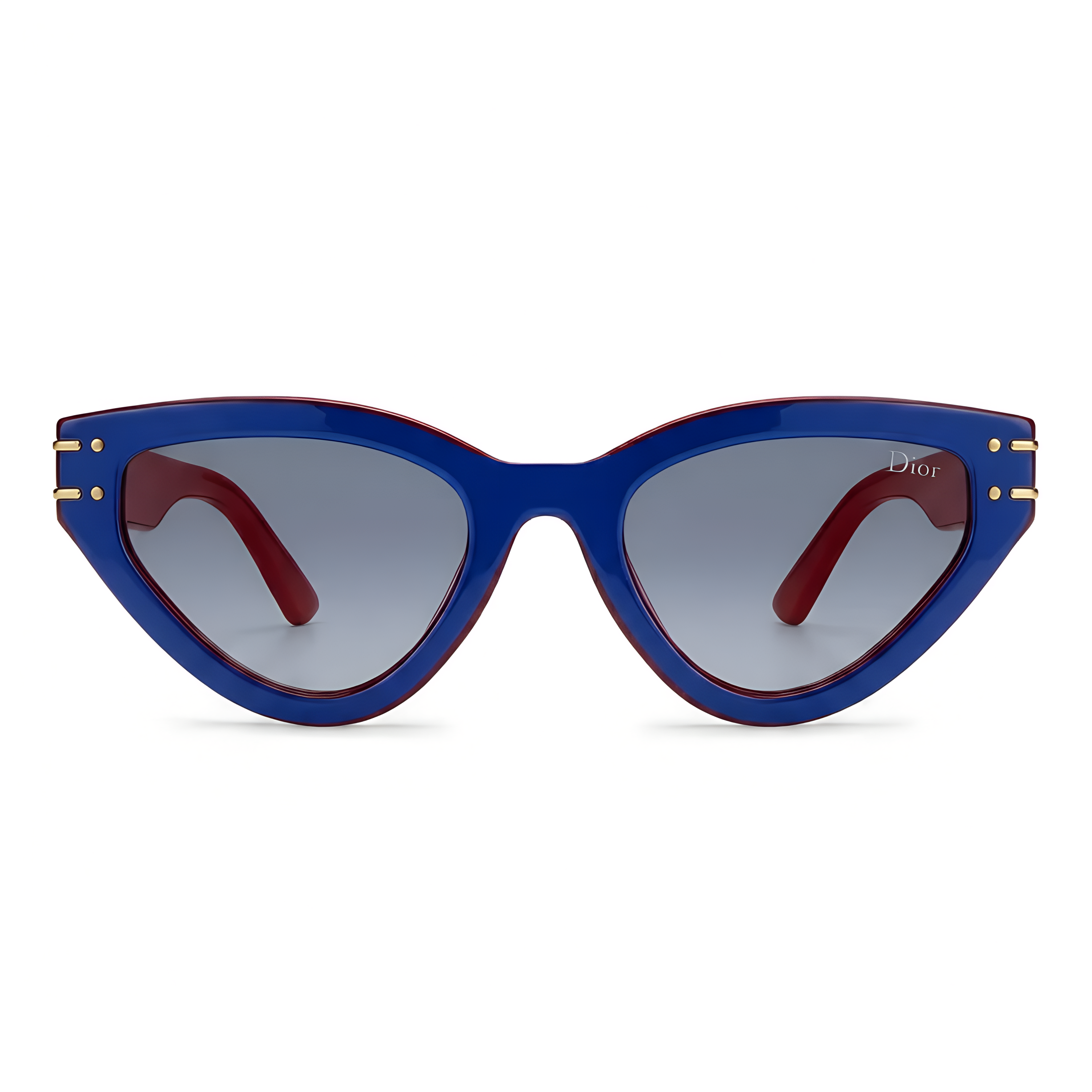 Iconic Cat-Eye Design in Navy Blue Sunglass