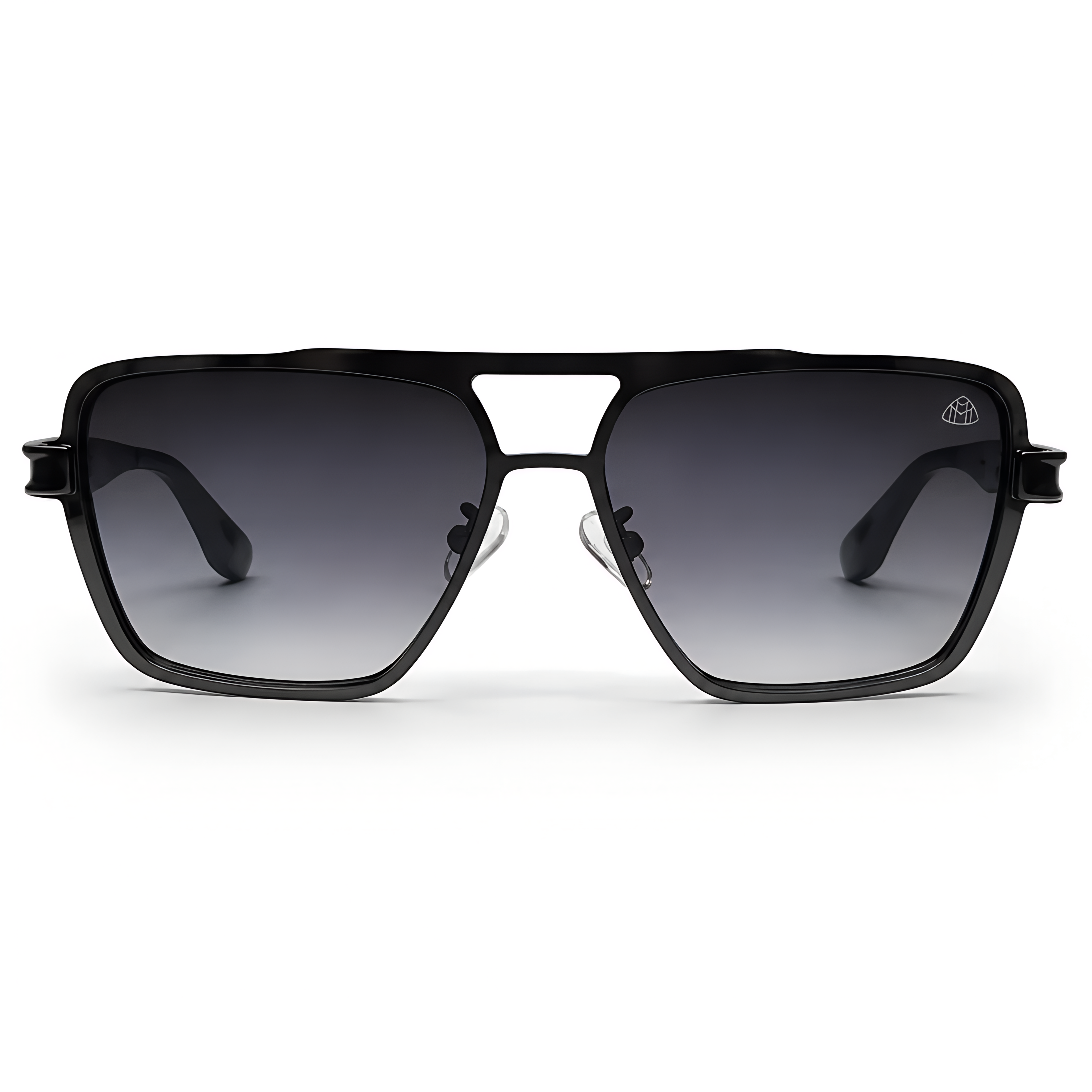 Black Edge Square Sunglass